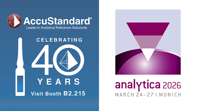 Read Article: AccuStandard Celebrates 40 Years – Join Us at Analytica 2026 in Munich!