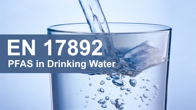 Read Article: New CRM for EN 17892, The Analysis of PFAS in Drinking Water