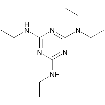 2,4-bis(Ethylamino)-6-diethylamino-s-triazine