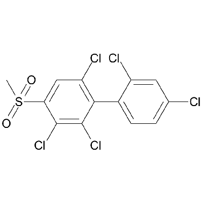4-Methylsulfonyl-2,2',4',5,6-pentachlorobiphenyl