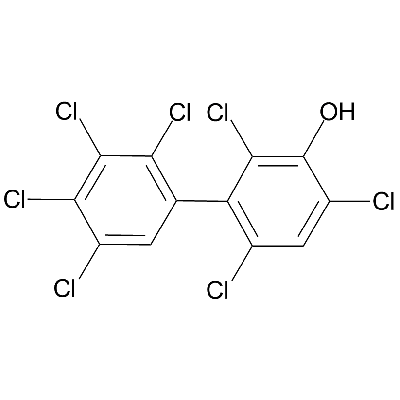 3'-Hydroxy-2,2',3,4,4',5,6'-heptachlorobiphenyl