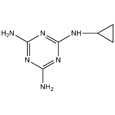N-cyclopropyl-1,3,5-triazine-2,4,6-triamine