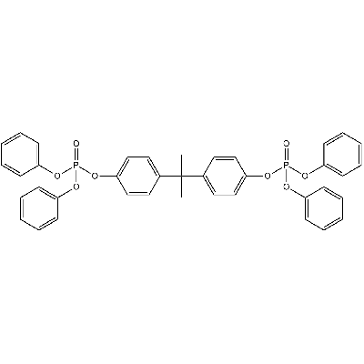 Bisphenol A bis(diphenyl phosphate) (BADP, BAPP, BPADP, BDP)