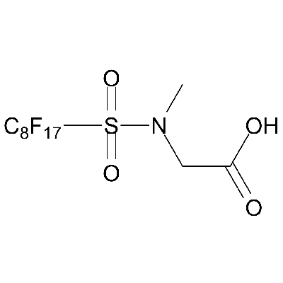 Discontinued: see PFOS-014S; (was N-methyl perfluorooctanesulfonamidoacetic acid)