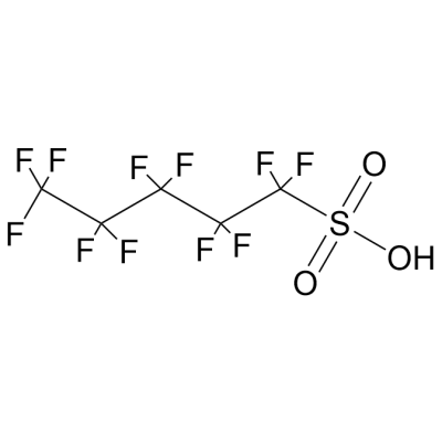 Perfluoropentanesulfonic acid (PFPeS)