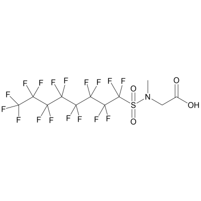 N-methylperfluoro-1-octanesulfonamidoacetic acid (NMeFOSAA)