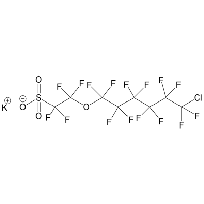 Potassium 9-chlorohexadecafluoro-3-oxanone-1-sulfonate