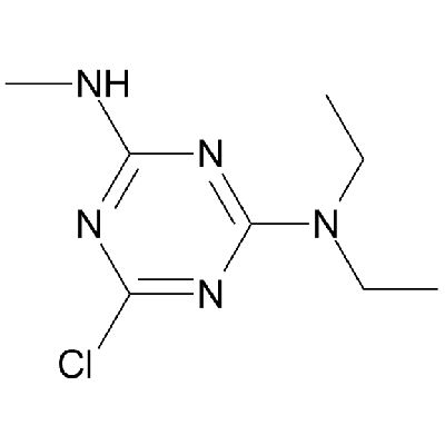 2-Chloro-4-methylamino-6-diethylamino-s-triazine
