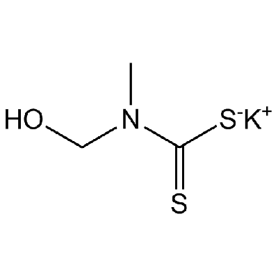 Potassium n-hydroxymethyl-n-methyl dithiocarbamate