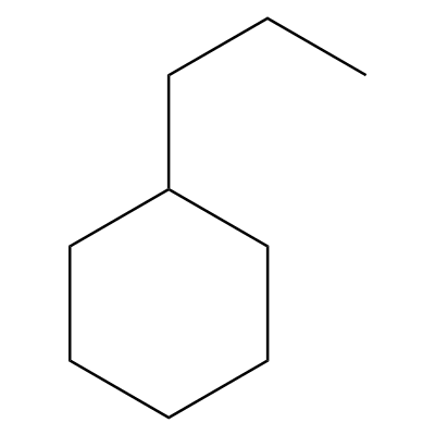 Discontinued, no replacement: was n-Propylcyclohexane