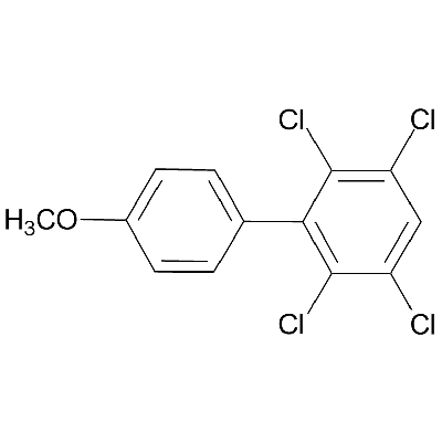 4-Methoxy-2',3',5',6'-tetrachlorobiphenyl in Isooctane