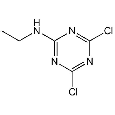 2,4-Dichloro-6-ethylamino-s-triazine