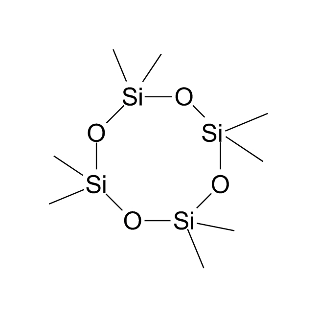 Octamethylcyclotetrasiloxane (D4) Structure Octamethylcyclotetrasiloxane (D4) Structure