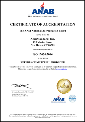 Iso 17034 2016 Accustandard